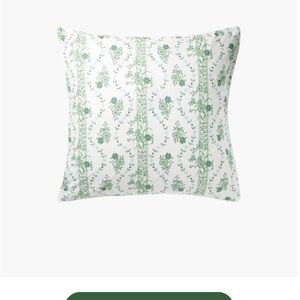 Hill House Euro Shams Green Vine